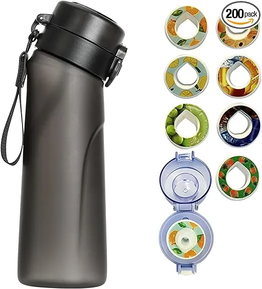 Air Water Bottle 7 Flavor Pods 650ml Air Drinking Water Bottle Starter Set