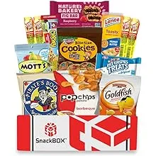 Sweet And Salty Care Package Variety Pack (13 COUNT) By Snack BOX Great for Halloween College Treats, Snacks, College, Dorms, Finals, Birthday, Back to School, Snack box, Food, Teens, gift basket, Adults, Variety Pack, Get well, Pregnant, Healthy, Sample