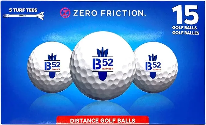 Zero Friction B52 Distance Golf Ball