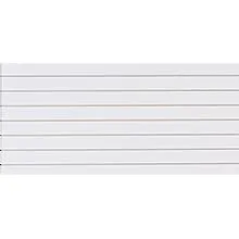 4 ft x 2 ft Horizontal White Slatwall Easy Organizer Panels (24"H x 48"L) - Pack of 2 - Perfect for Retail Store, Garage Wall, and Craft Storage Organization