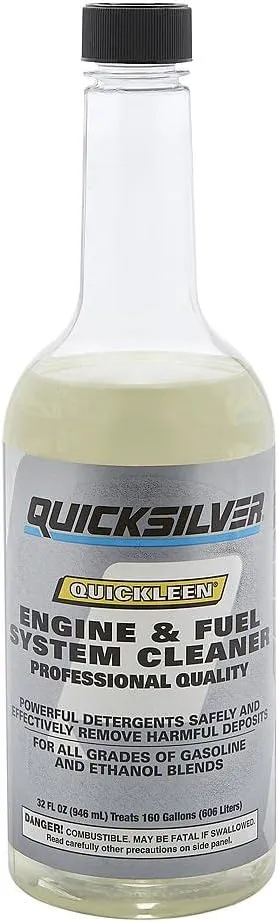 Mercury/Mercruiser New OEM, Quickleen Engine & Fuel System Cleaner, 92-8M0058681