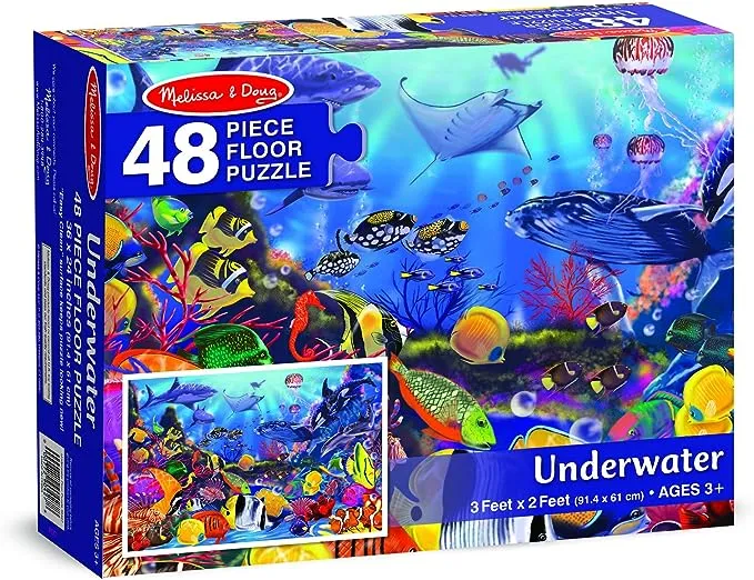 Melissa Doug Underwater Floor Puzzle