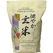 Sukoyaka Brown Rice, Genmai, 4.4-Pound