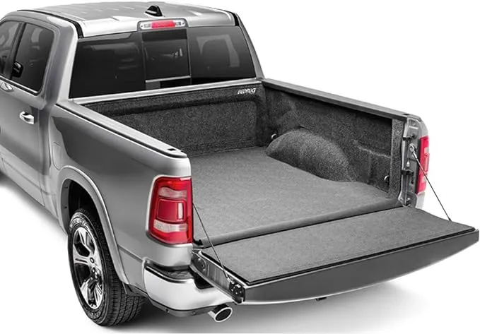 Bedrug Impact Bedliner | 2015 - 2023 Ford F - 150 67.1 Bed (includes Lightning Models), (for Spray-in Bedliners, #BRZSPRAYON is required), Gray | ILQ15SCK