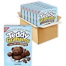 Teddy Grahams Chocolatey Chip Graham Snacks, 6 - 10 oz Boxes