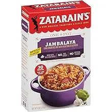 Zatarains Jambalaya Rice Mix, 8 Ounce -- 12 per case.