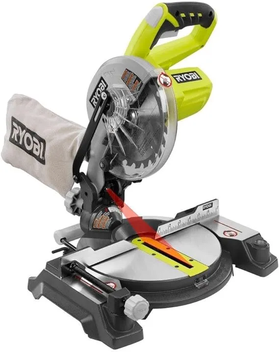 Ryobi 18-Volt ONE+ 7-1/4 in. Cordless Miter Saw - P551 (Tool Only)