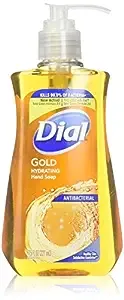 Dial Antibacterial Liquid Hand Soap, Gold, 9.375 Fluid Ounce (Pack of 4)