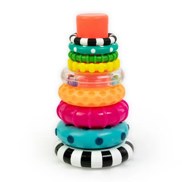 Stack of Circles, Ring Stacker,  10 Piece Set