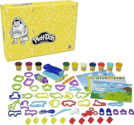 Play-Doh FUNdamentals Box, Kids Arts & Crafts, Great Back to School Classroom Supplies or Prizes, Preschool Toys, Ages 3+