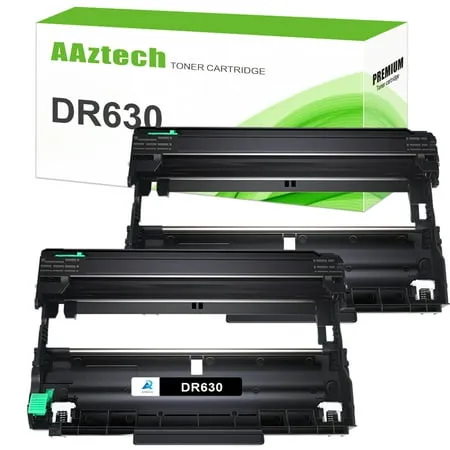 DR630 Drum Unit Compatible for Brother DR-630 DR630 HL-L2340DW HL-L2300D DCP-L2540DW HL-L2380DW MFC-L2700DW DCP-L2520DW HL-L2320D (Black 2-Pack)