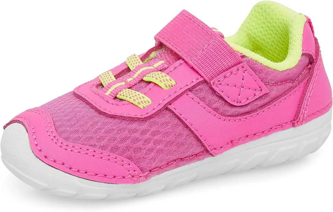 Stride Rite Zips Runner Sneaker Hot Pink