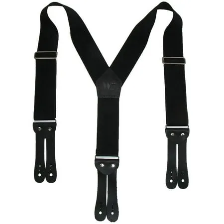 Size one size Men s Elastic Button-End Y-Back 2 Inch Work Suspenders