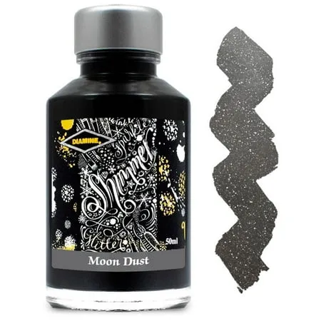 Diamine Shimmering Moon Dust Fountain Pen Bottled Ink