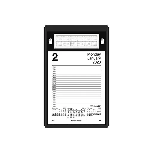 At-a-glance Daily Pad-Style Desk Calendar Refill