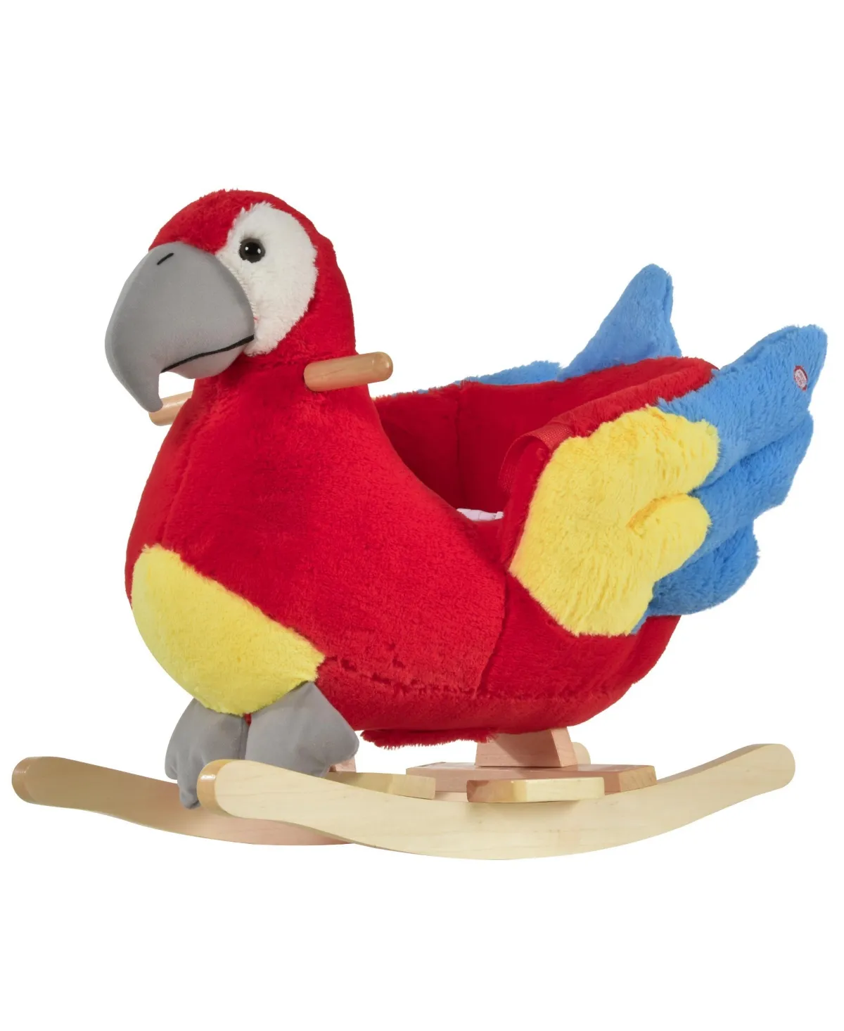 Indoor Childrens Swaying Parrot Animal Chair Play Toy for Kids