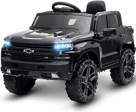 12V Battery Powered Licensed Chevrolet Silverado Trail Boss LT Kids Ride on Truc