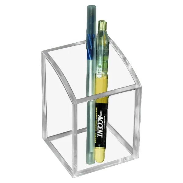 Kantek Acrylic Pencil Cup 2.75 x 2.75 x 4