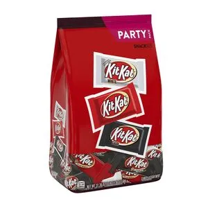 KIT KAT Assorted Flavored Wafer Snack Size, Candy Party Pack, 31.36 oz