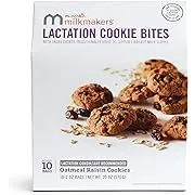 Munchkin® Milkmakers® Lactation Cookie Bites, Chocolate Salted Caramel, Fenugreek Free, 8 Count