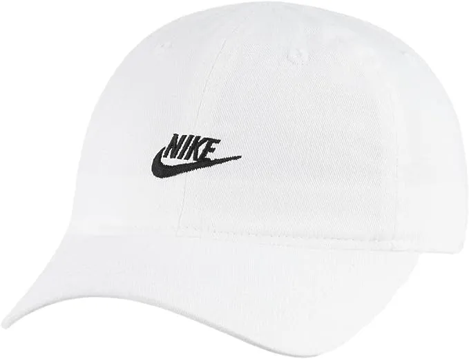 Nike Futura Curved Brim Cap Little Kids' Hat White