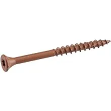 Deck Plus Exterior Deck Screws No. 8 x 1-5/8" L Star Flat Head 1 lb Red 48425