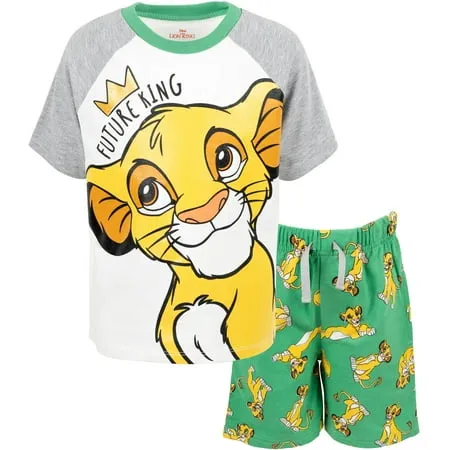 Disney Lion King Toddler Boys Polo Shirt and Shorts