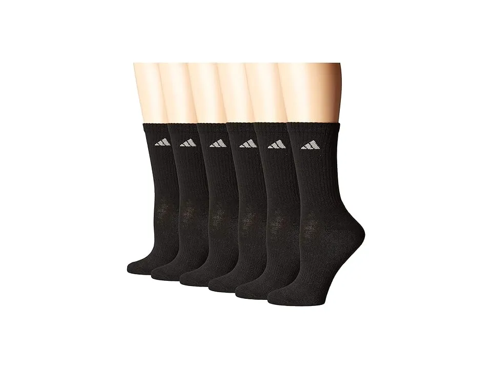 Women's adidas 6-Pack Athletic Crew Socks