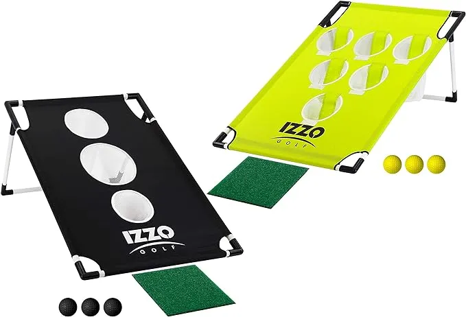 Izzo Golf Pong-Hole Golf Chipping Game & Practice Set