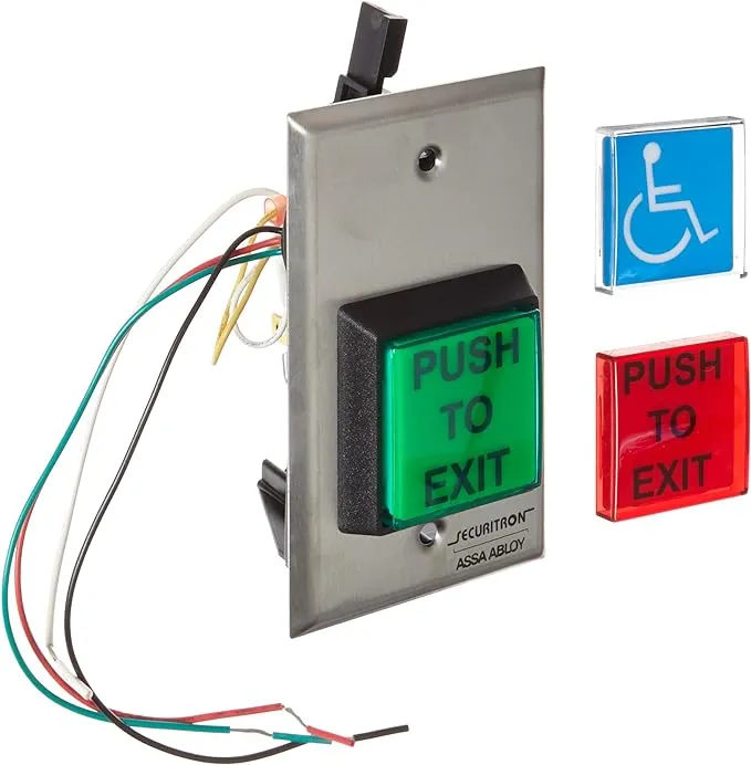 Securitron EEB2 Emergency Exit Button w/ Timer