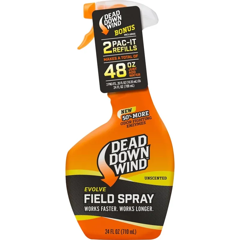 Dead Down Wind Evolve 3D+ 24 oz Field Spray Pac-It Combo