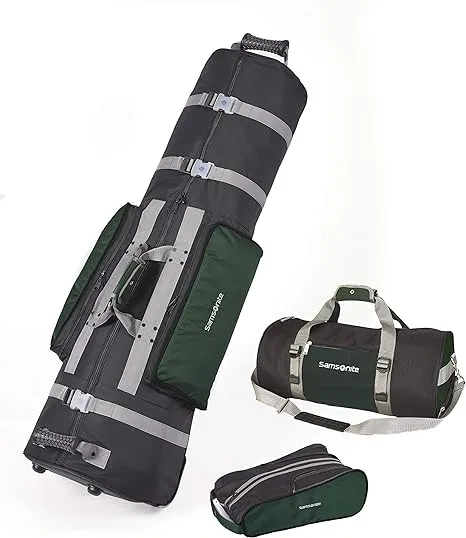 Samsonite Golf Deluxe 3 Piece Travel Set