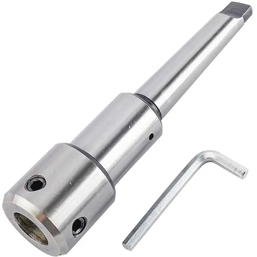 "toolly Industrial Tools Annular Cutter Arbor, Mt2 to 3/4'' Weldon Shank for Drill-Use Annular Cutter on Drill Press"