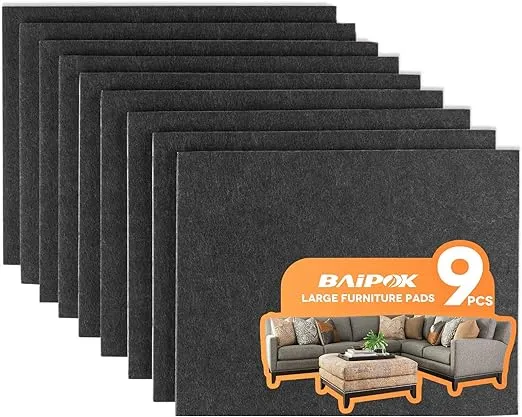 BAIPOK Furniture Pads Set of 9