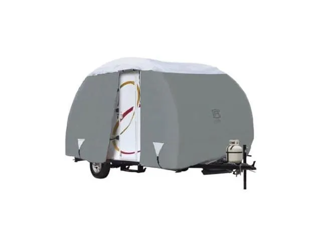 Classic Accessories Over Drive PolyPRO3 Deluxe R-Pod Travel Trailer Cover, Fits up to 17 7' Long - Trailer Body Only (80-200-161001-00)