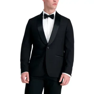 Haggar Men's Premium Comfort Tuxedo Jacket-Tailored Fit & Slim Fit