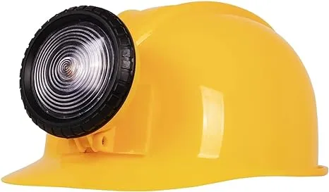 Construction Hat, Yellow Construction Hats for Kids, Hard Hat with Light, Plastic Helmet Mine Minion Blippi Bob The Builder, Construction Worker Costume, kids Construction Hat, kids hard hat costume