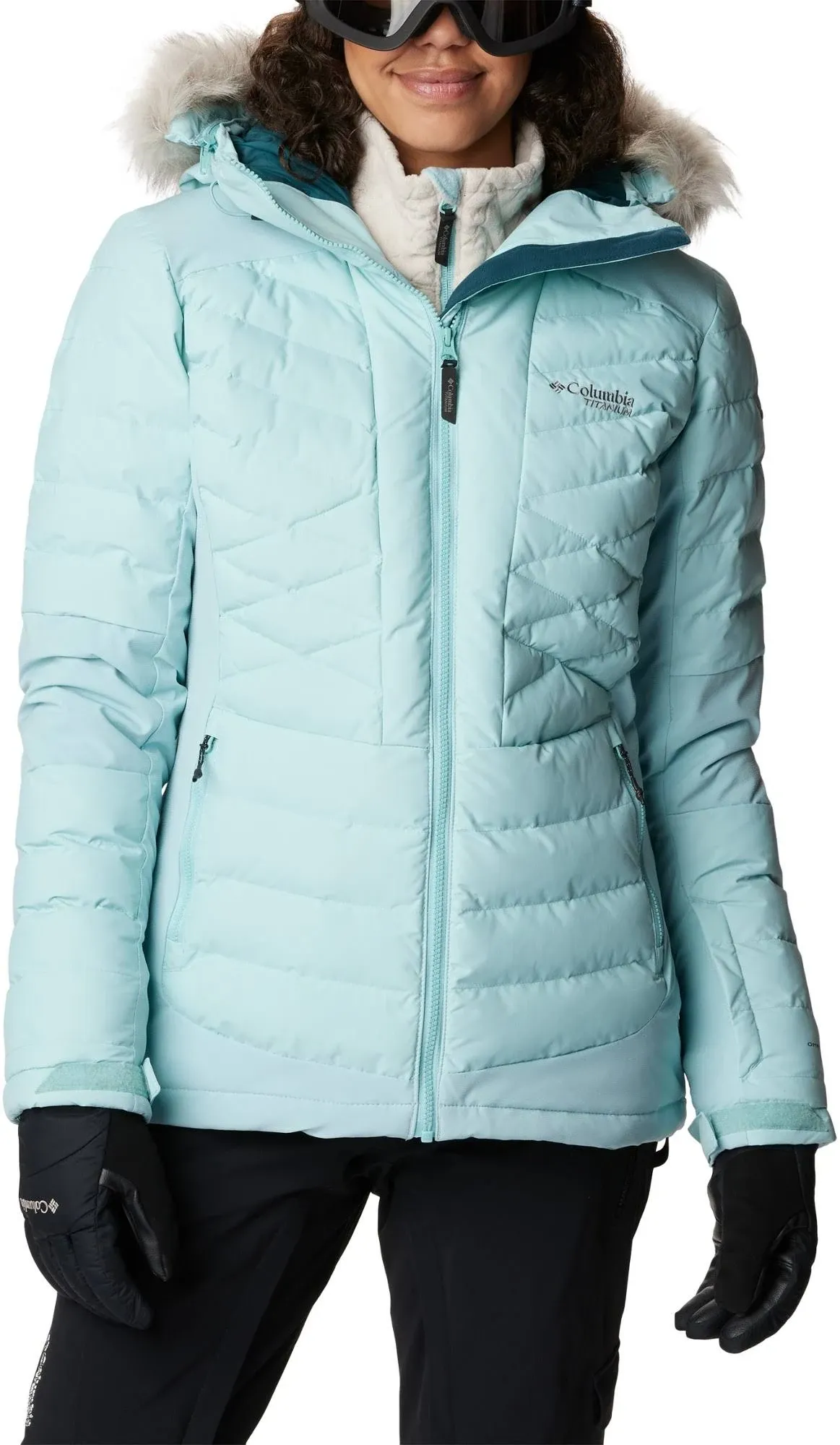 Columbia Women's Bird Mountain II Insulated Jacket - L - Blue