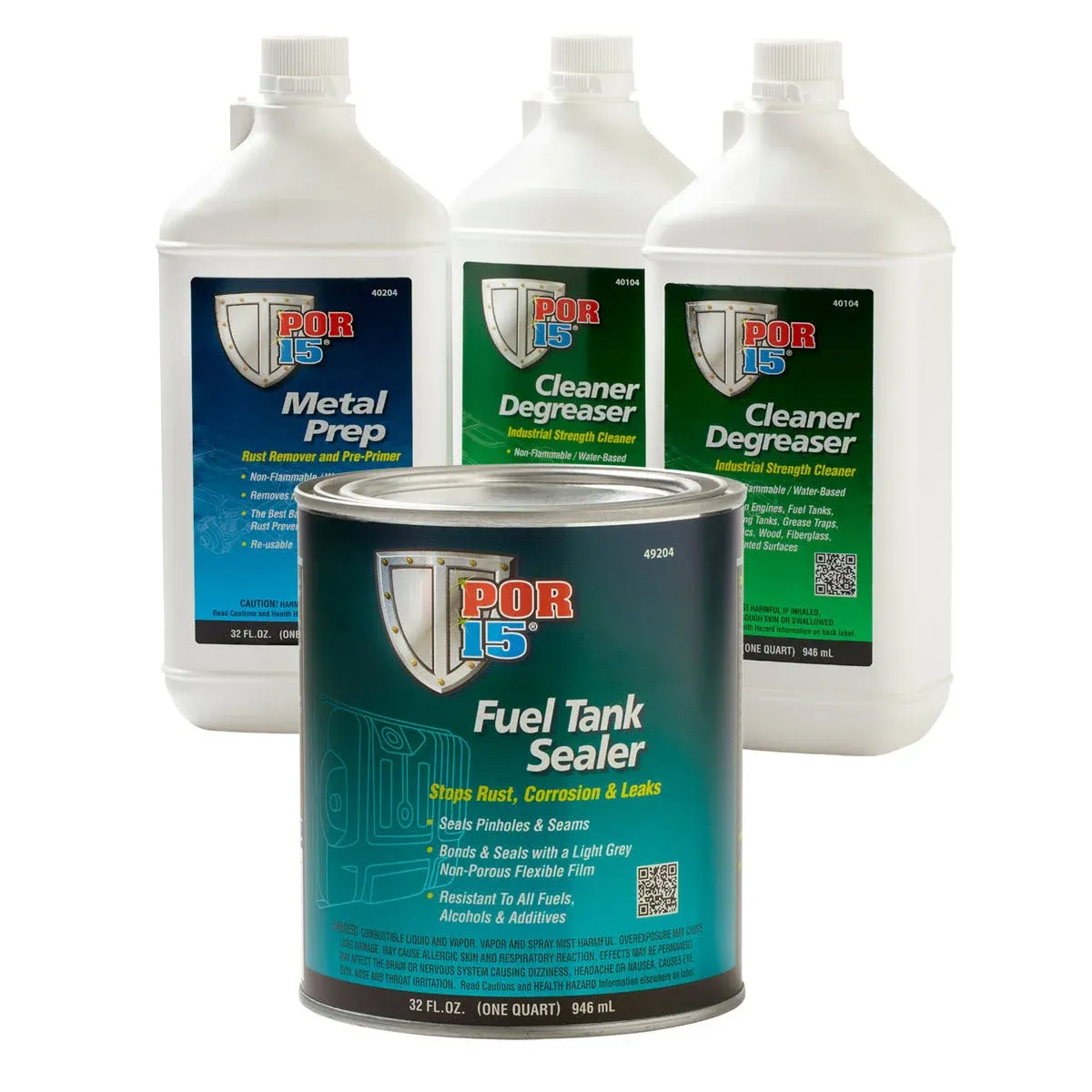 POR-15 49239 Fuel Tank Repair Kit - Automotive, 1 Quart