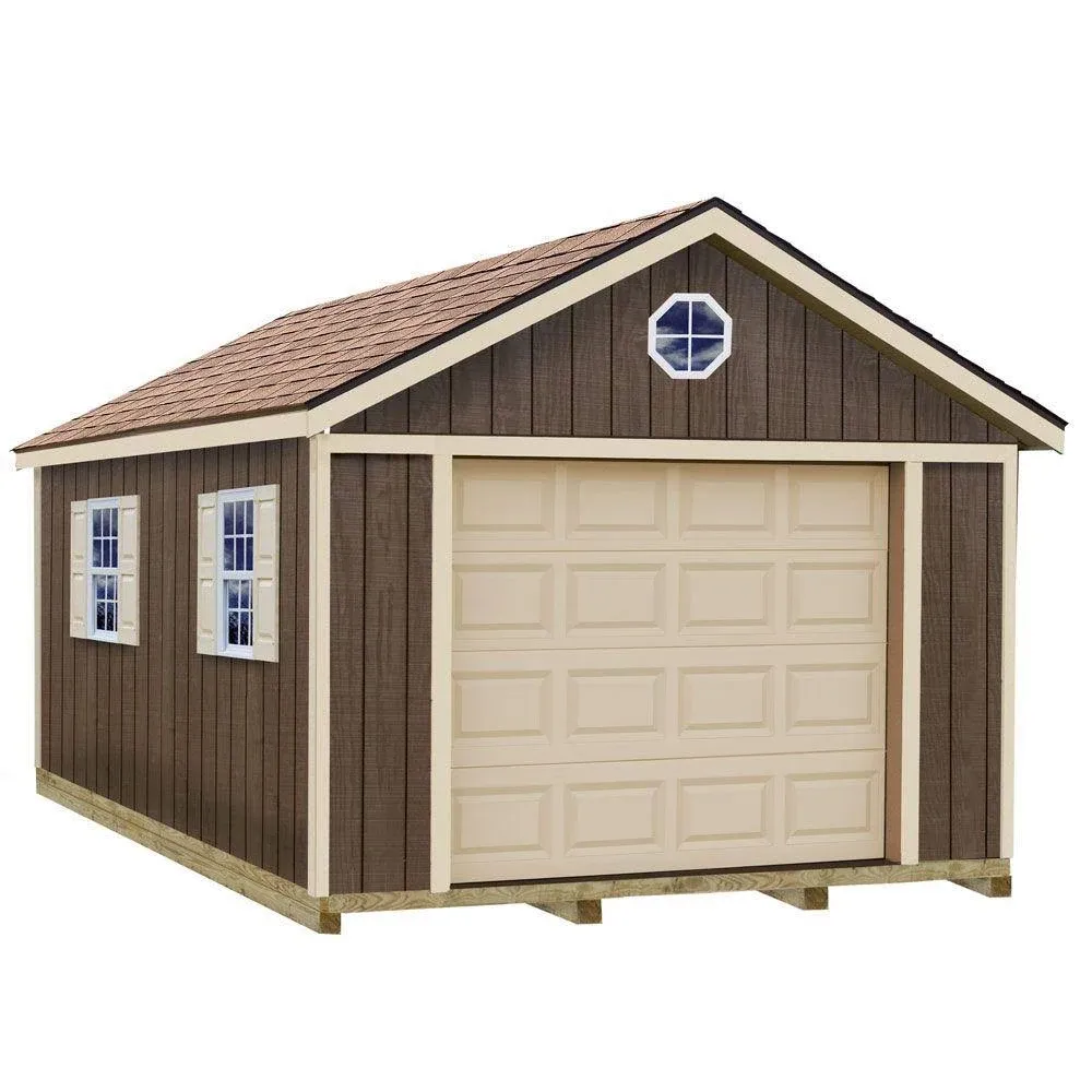 Best Barns Sierra 12x24 Wood Garage