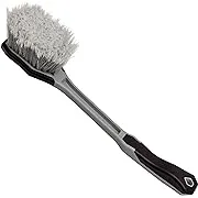 VIKING Car Wash Brush, Wheel and Fender Brush, Long Handle Tire Cleaner for Car Detailing, 16.5 Inch, Grey/BlackVIKING Car Wash Brush, Wheel and Fender Brush, Long Handle Tire Cleaner for Car Detailing, 16.5 Inch, Grey/Black