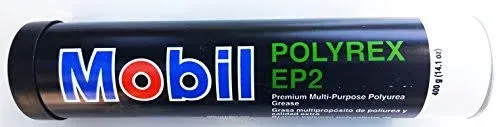 Mobil Polyrex EP 2 14.1 oz Cartridge - Free Shipping