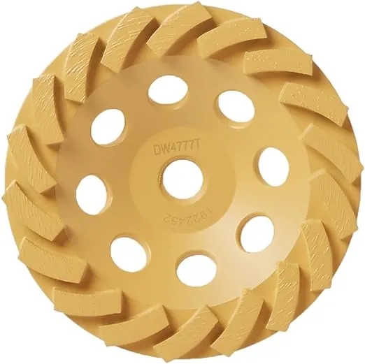 Dewalt DW4777T Diamond Cup Wheels