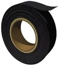 Kable Kontrol Heat Shrink Tape 1 inch Wide 165 ft Rolls Black 41 Adhesive Lined Shrinkable Tape for Electrical Cables