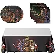 41pcs Five Nights at Freddy&#039;s Party Supplies Party Supplies include 20 plates...