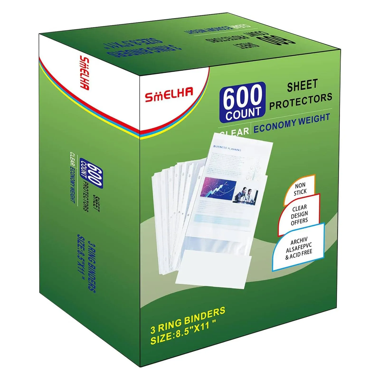 Sheet Protectors 600 Page,Page Protector 8.5&#034; x 11&#034; ，Upgraded Thick Material,...