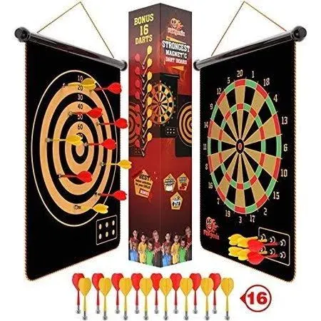 FUNGENIX Magnetic Dart Board for Kids