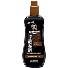  Gel En Spray Acelerador De Bronceado Oscuro Con Bronceador | 8 Fl Oz, Multi