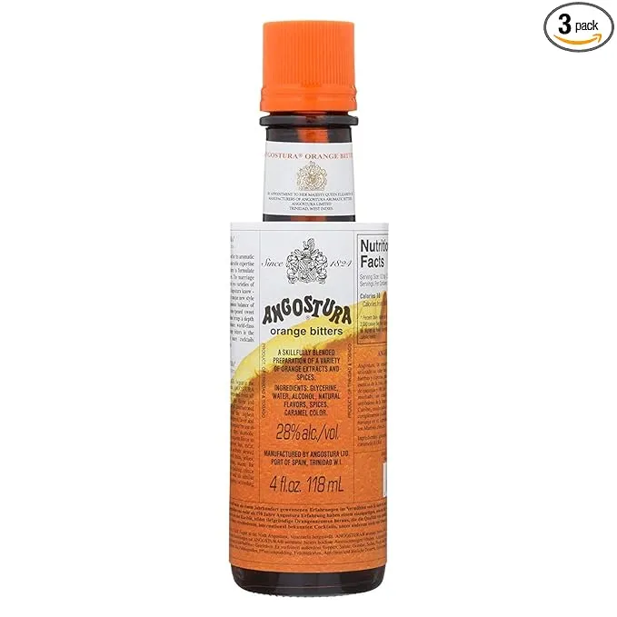 Angostura Bitters, Orange 4.0 OZ(Pack of 3) 