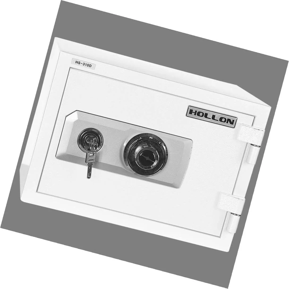 Hollon HS-310D Home Safe | Manual Dial/Electronic Lock | 11.75"H x 16.5"W x 14"D | 2H Fire Rated